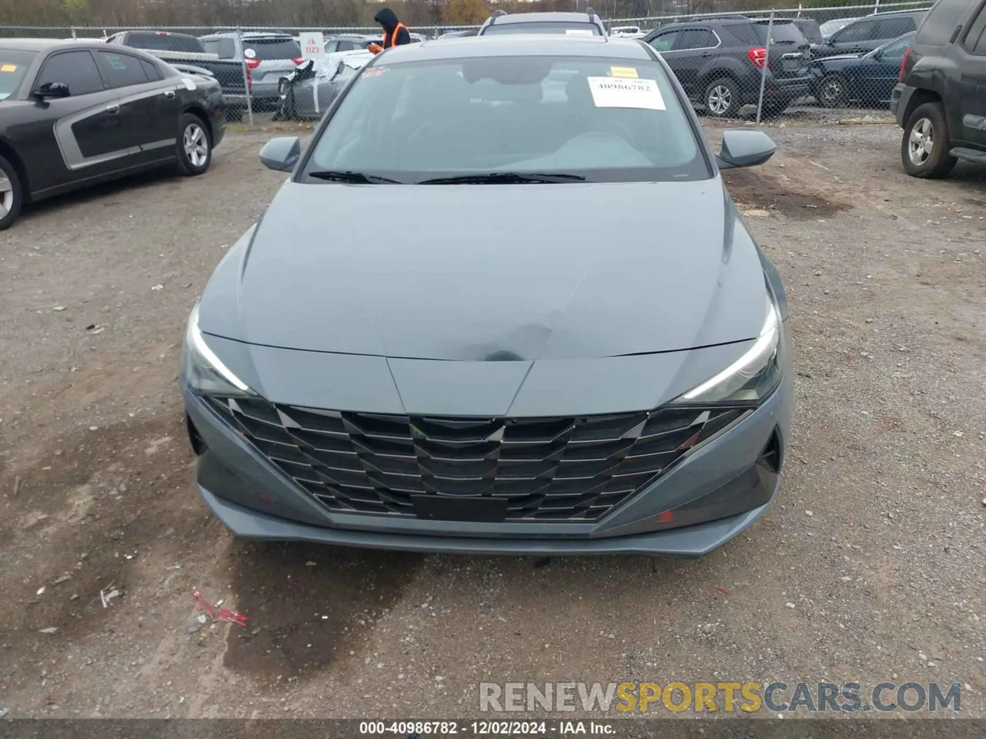 12 Photograph of a damaged car KMHLN4AG9NU365547 HYUNDAI ELANTRA 2022