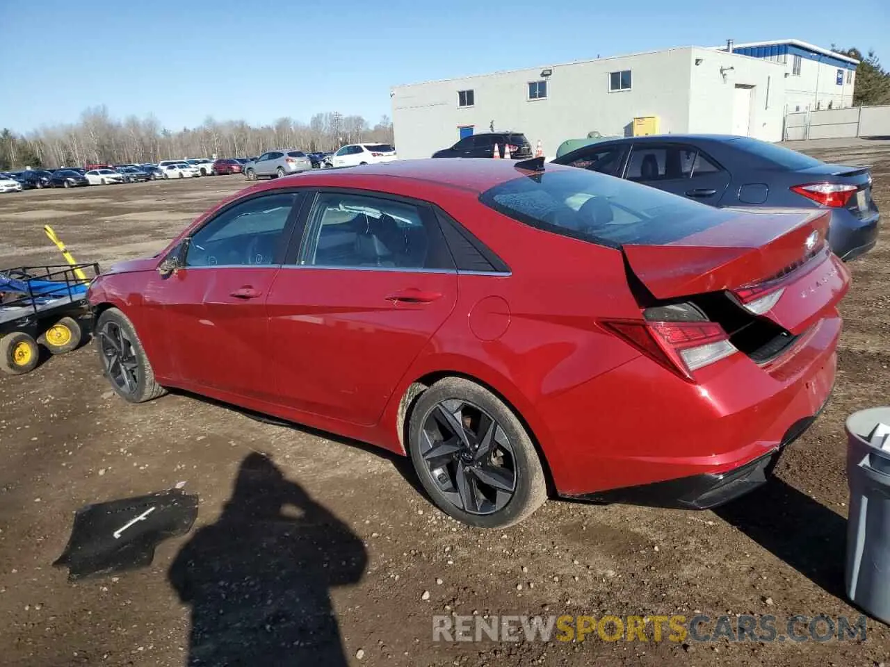 2 Photograph of a damaged car KMHLN4AGXNU227404 HYUNDAI ELANTRA 2022