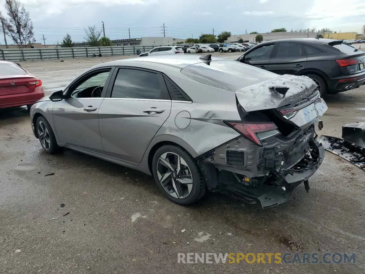 2 Фотография поврежденного автомобиля KMHLN4AJ0NU024162 HYUNDAI ELANTRA 2022