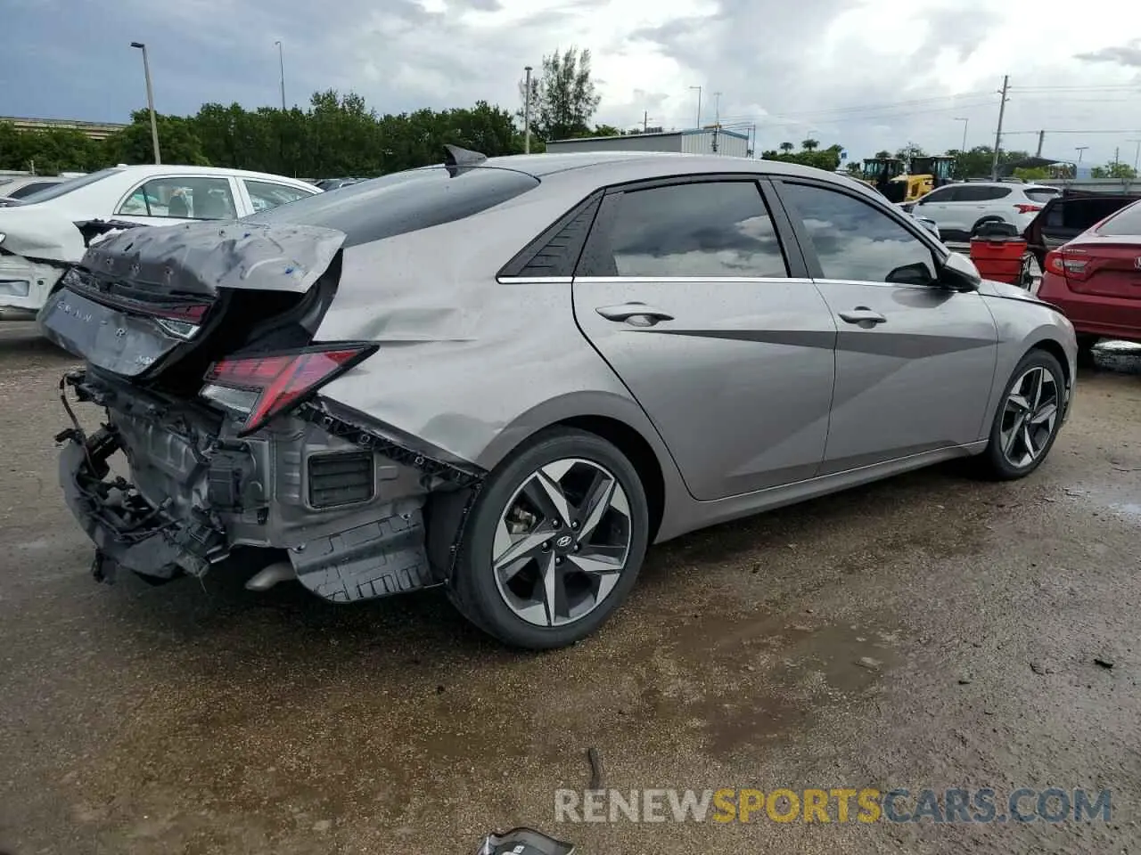 3 Фотография поврежденного автомобиля KMHLN4AJ0NU024162 HYUNDAI ELANTRA 2022