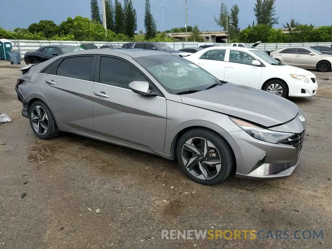 4 Фотография поврежденного автомобиля KMHLN4AJ0NU024162 HYUNDAI ELANTRA 2022