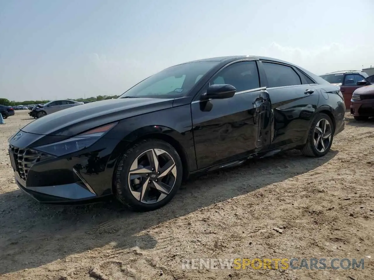 1 Фотография поврежденного автомобиля KMHLN4AJ2NU015334 HYUNDAI ELANTRA 2022