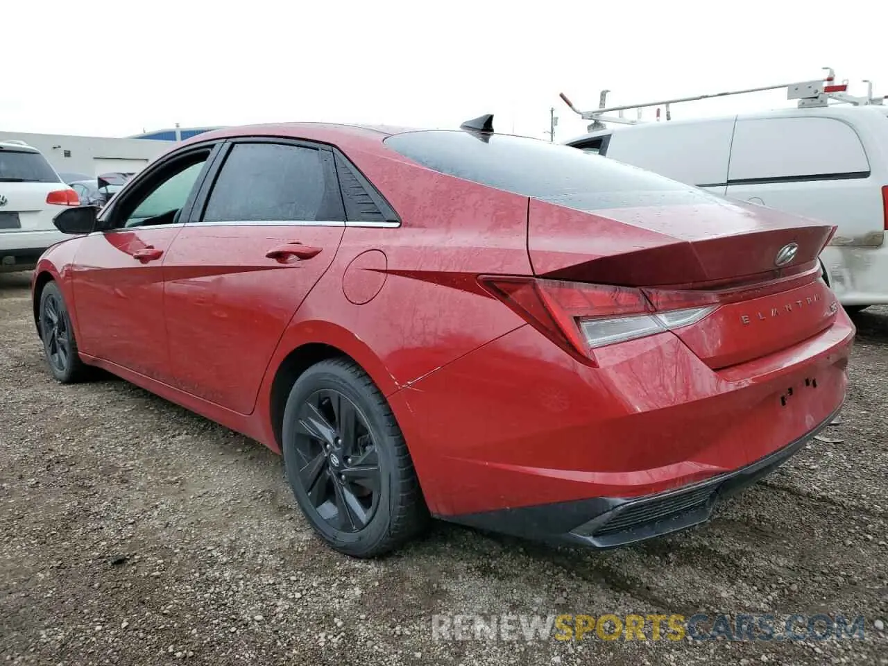 2 Фотография поврежденного автомобиля KMHLN4AJ2NU032215 HYUNDAI ELANTRA 2022