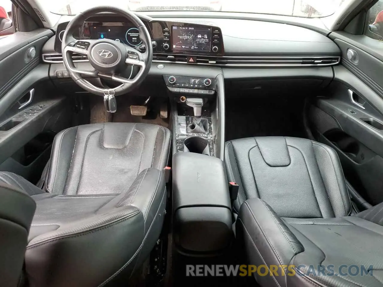 8 Фотография поврежденного автомобиля KMHLN4AJ2NU032215 HYUNDAI ELANTRA 2022