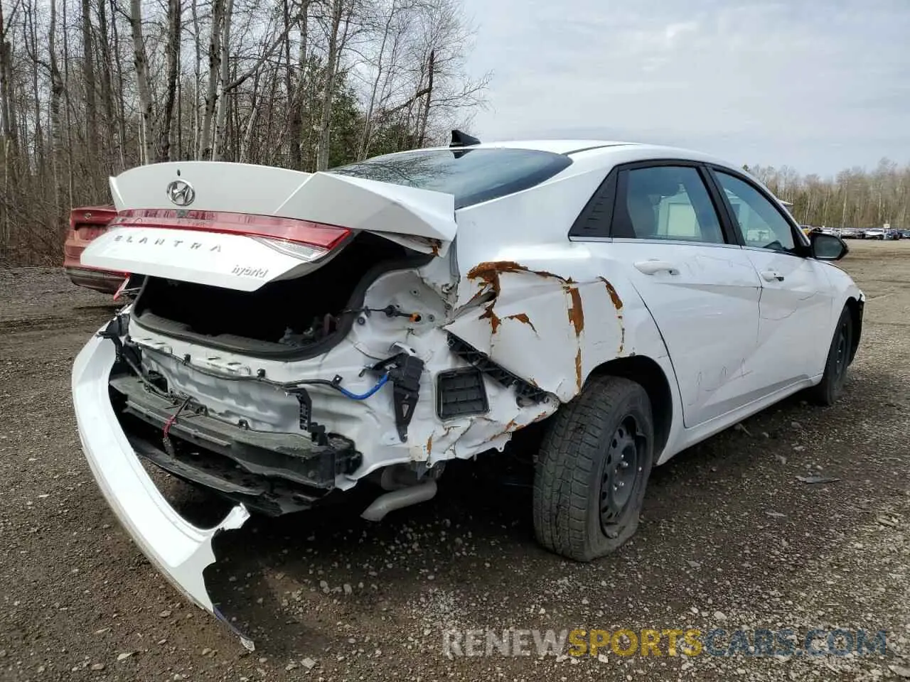 3 Фотография поврежденного автомобиля KMHLN4AJ3NU018193 HYUNDAI ELANTRA 2022