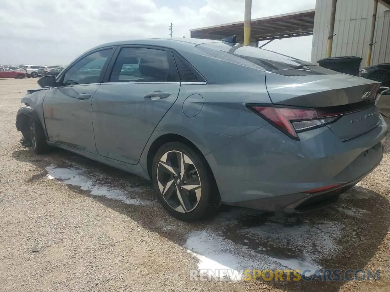 2 Фотография поврежденного автомобиля KMHLN4AJ3NU027735 HYUNDAI ELANTRA 2022