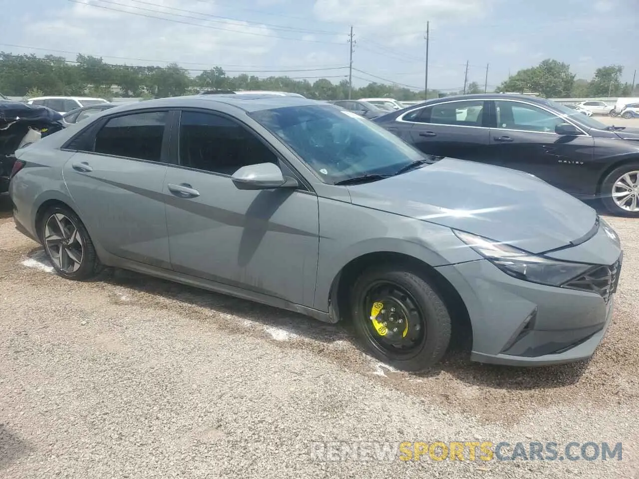 4 Фотография поврежденного автомобиля KMHLN4AJ3NU027735 HYUNDAI ELANTRA 2022