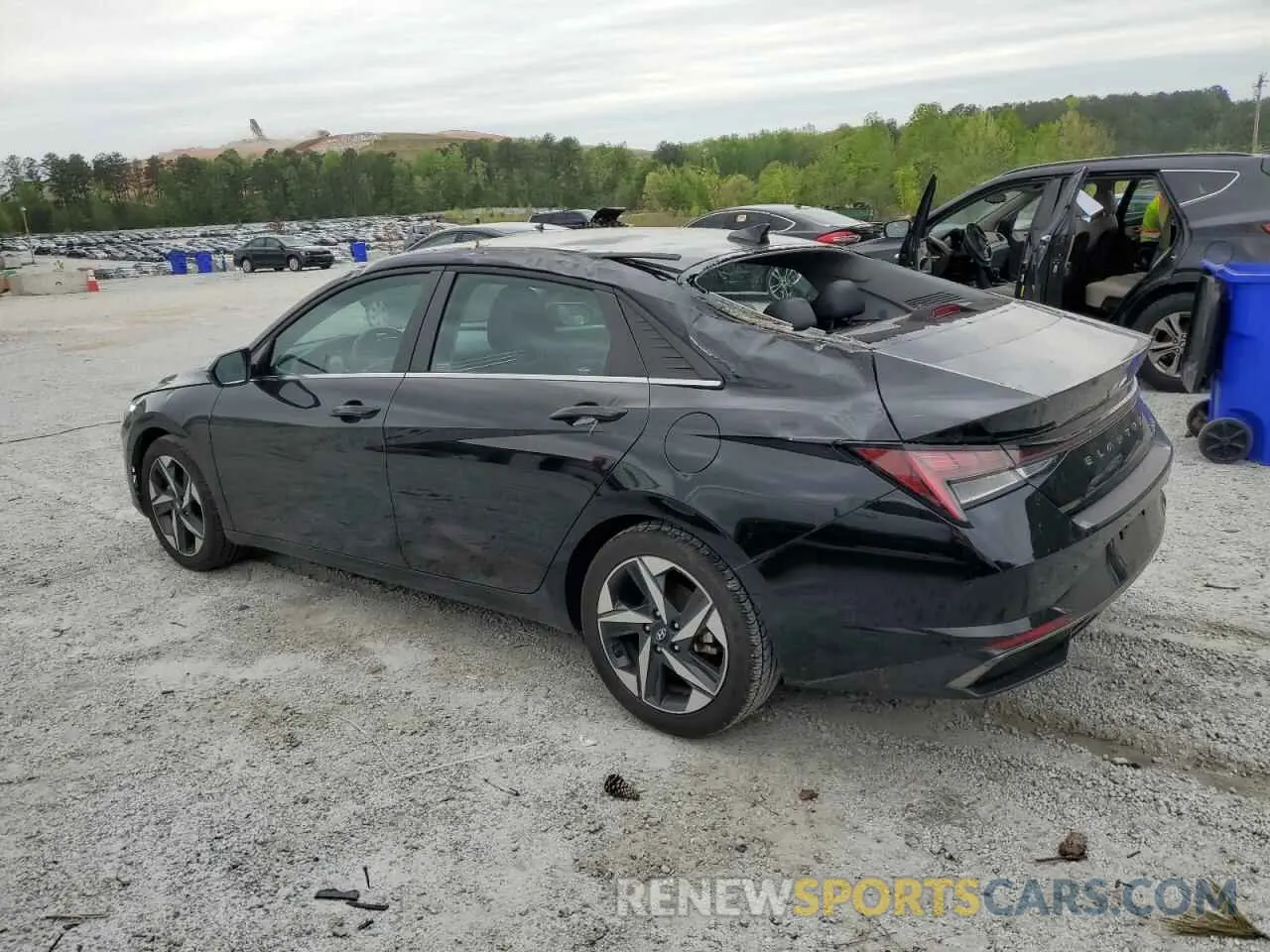 2 Фотография поврежденного автомобиля KMHLN4AJ8NU015418 HYUNDAI ELANTRA 2022