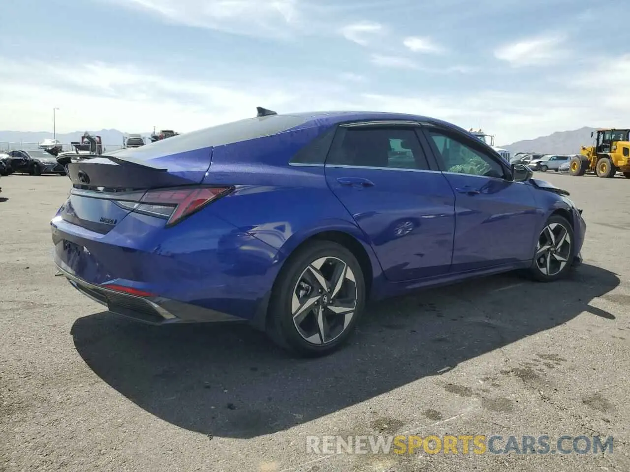 3 Photograph of a damaged car KMHLN4AJ9NU016271 HYUNDAI ELANTRA 2022