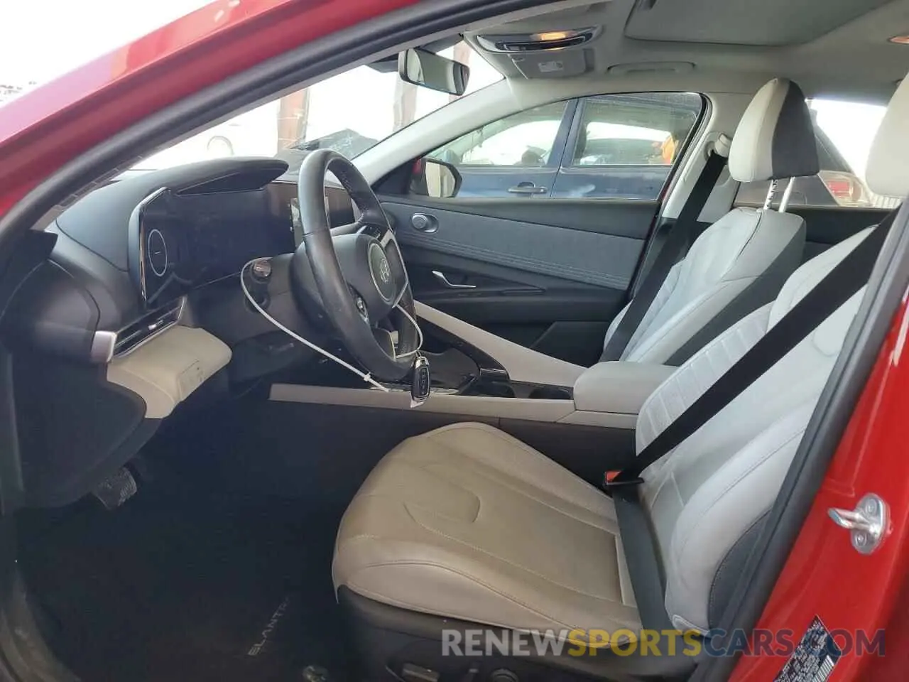 7 Фотография поврежденного автомобиля KMHLN4AJXNU030650 HYUNDAI ELANTRA 2022