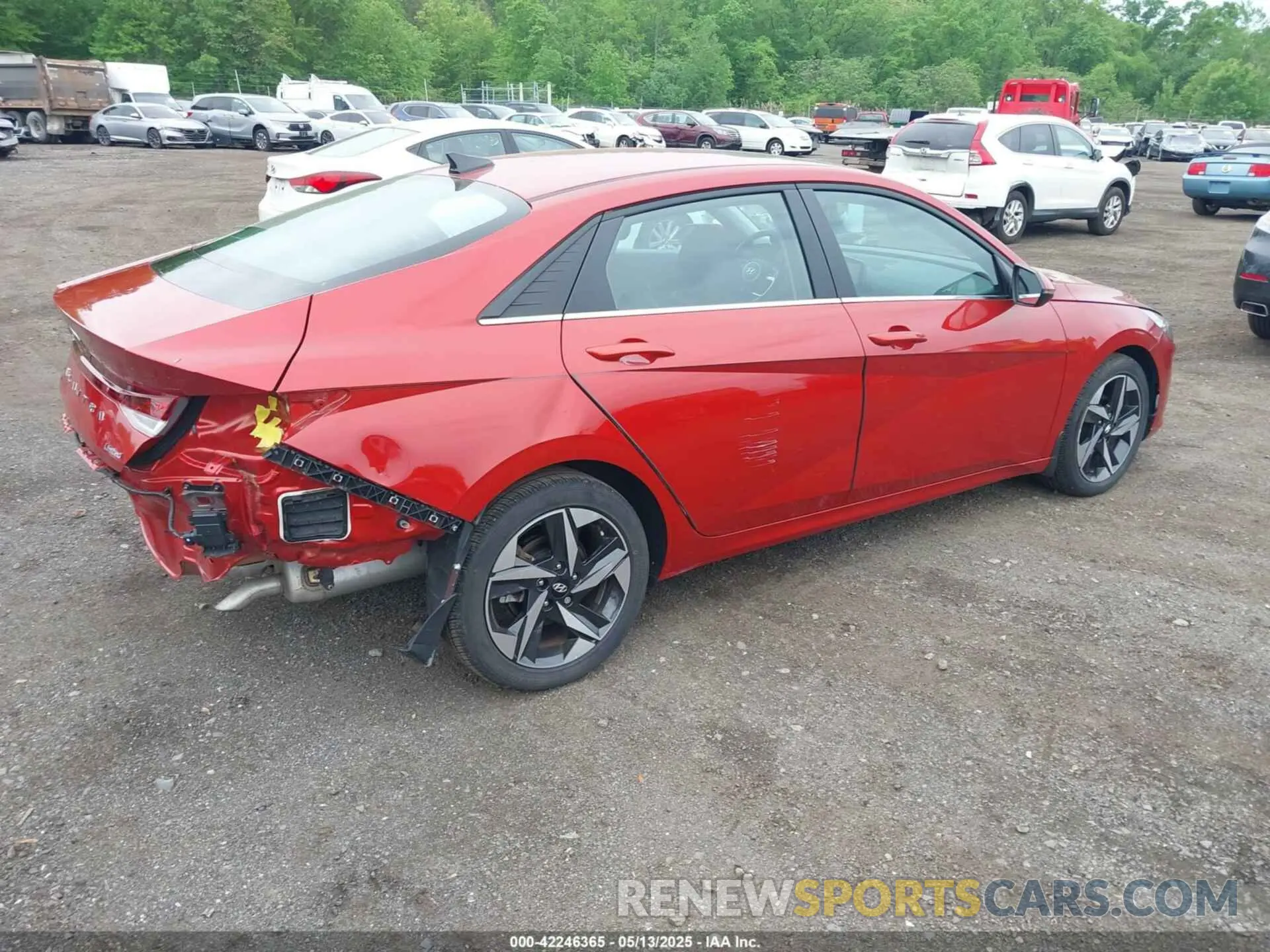 18 Photograph of a damaged car KMHLP4AG0NU349974 HYUNDAI ELANTRA 2022