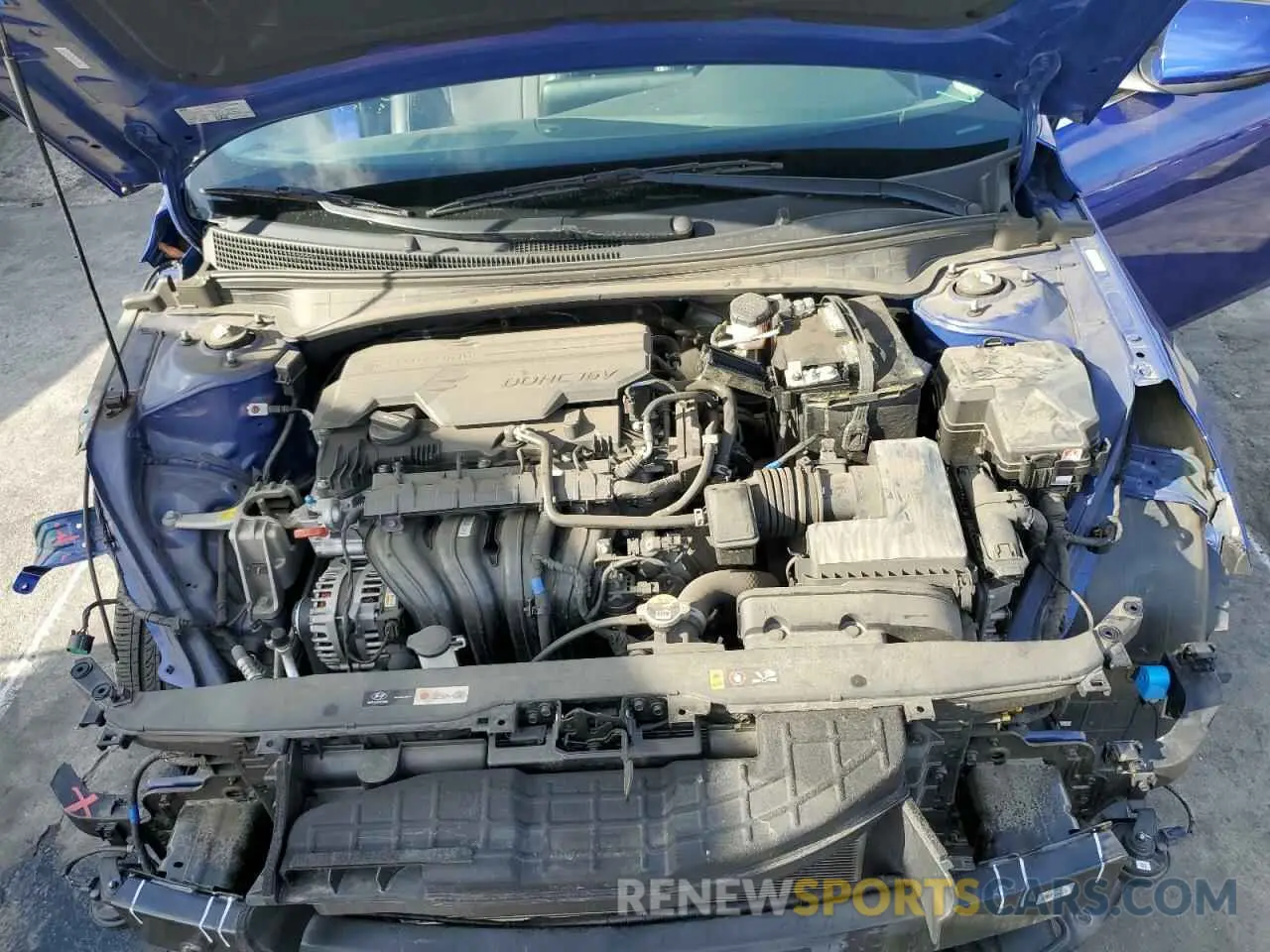 11 Фотография поврежденного автомобиля KMHLP4AG2NU366243 HYUNDAI ELANTRA 2022