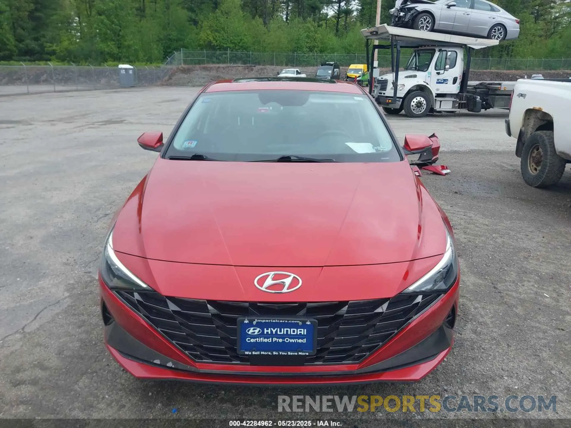 13 Photograph of a damaged car KMHLP4AG3NU229036 HYUNDAI ELANTRA 2022