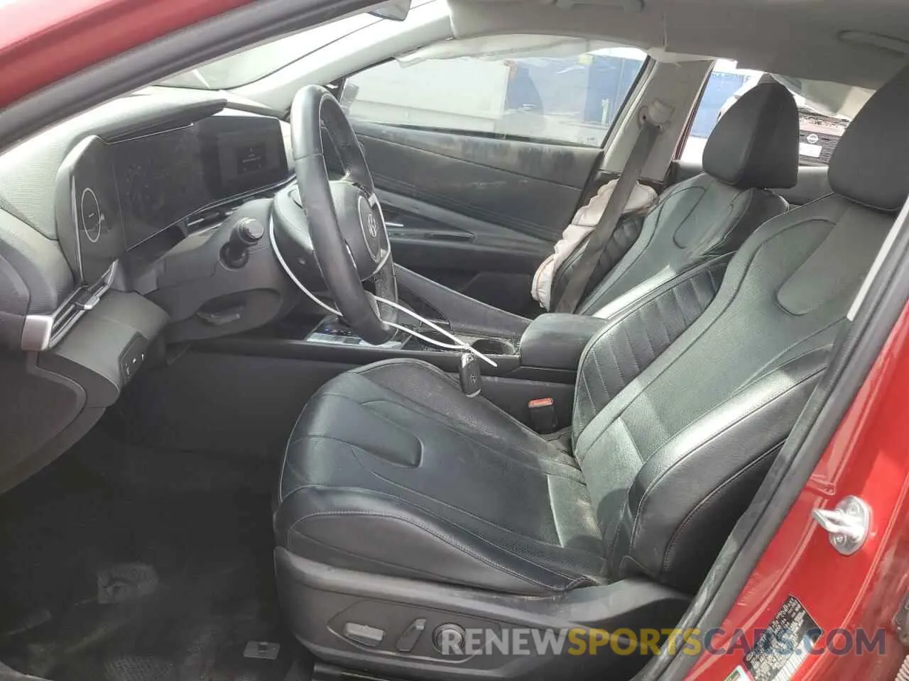 7 Фотография поврежденного автомобиля KMHLP4AG3NU251957 HYUNDAI ELANTRA 2022