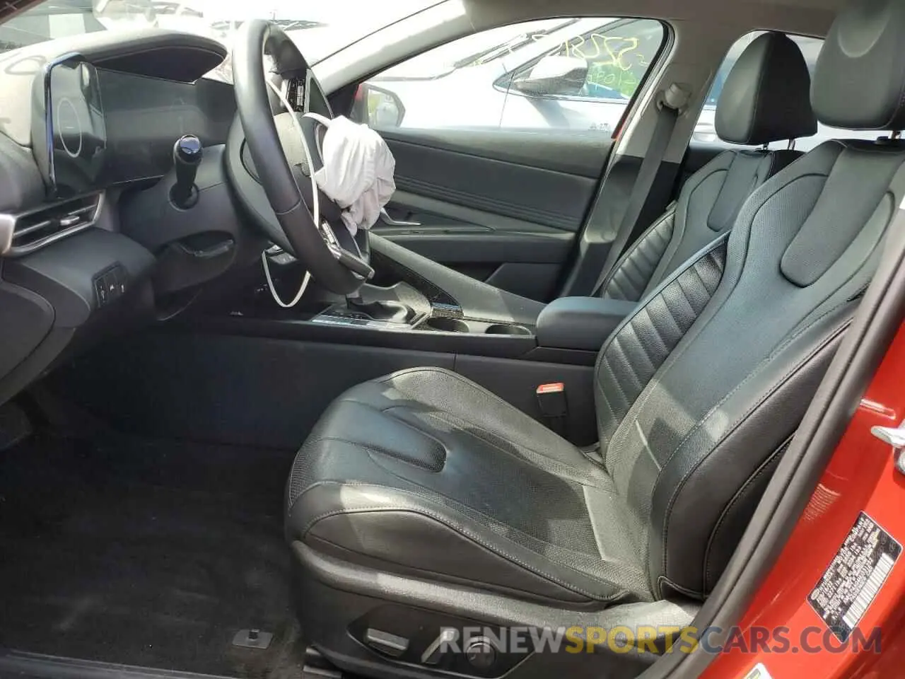 7 Photograph of a damaged car KMHLP4AG4NU331252 HYUNDAI ELANTRA 2022