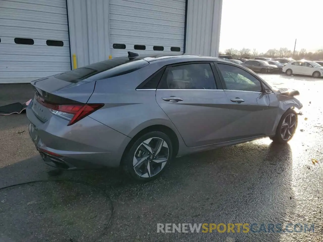 3 Фотография поврежденного автомобиля KMHLP4AG4NU342669 HYUNDAI ELANTRA 2022