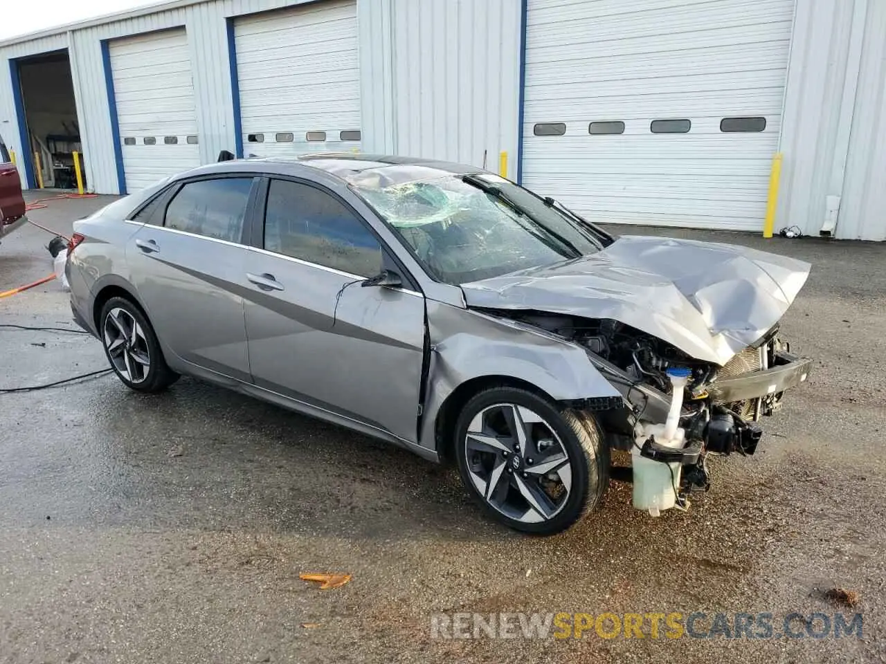 4 Фотография поврежденного автомобиля KMHLP4AG4NU342669 HYUNDAI ELANTRA 2022
