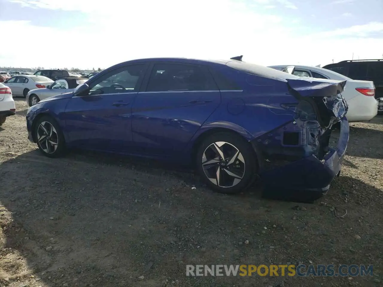 2 Photograph of a damaged car KMHLP4AG4NU353512 HYUNDAI ELANTRA 2022