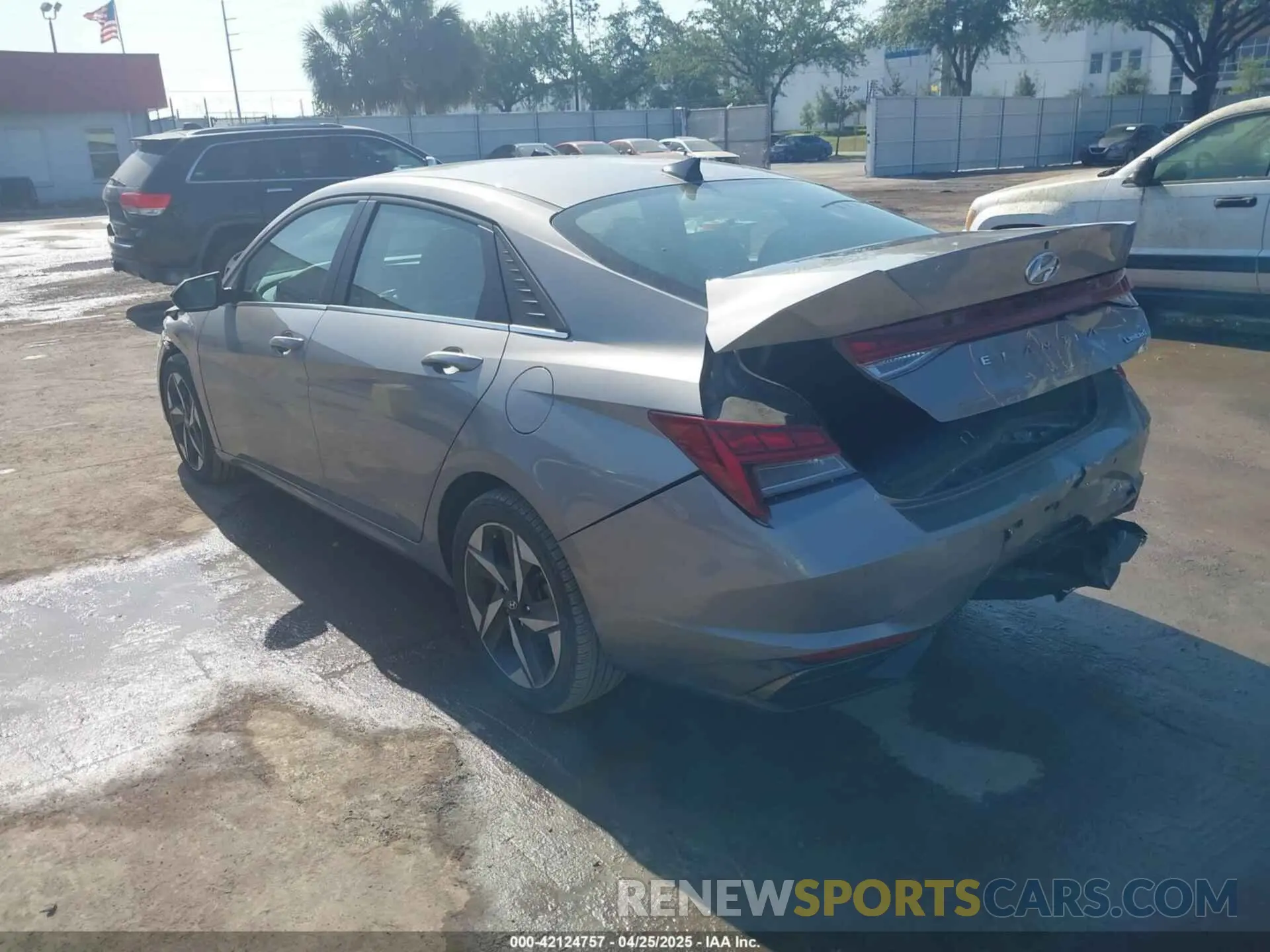 3 Photograph of a damaged car KMHLP4AG7NU359174 HYUNDAI ELANTRA 2022