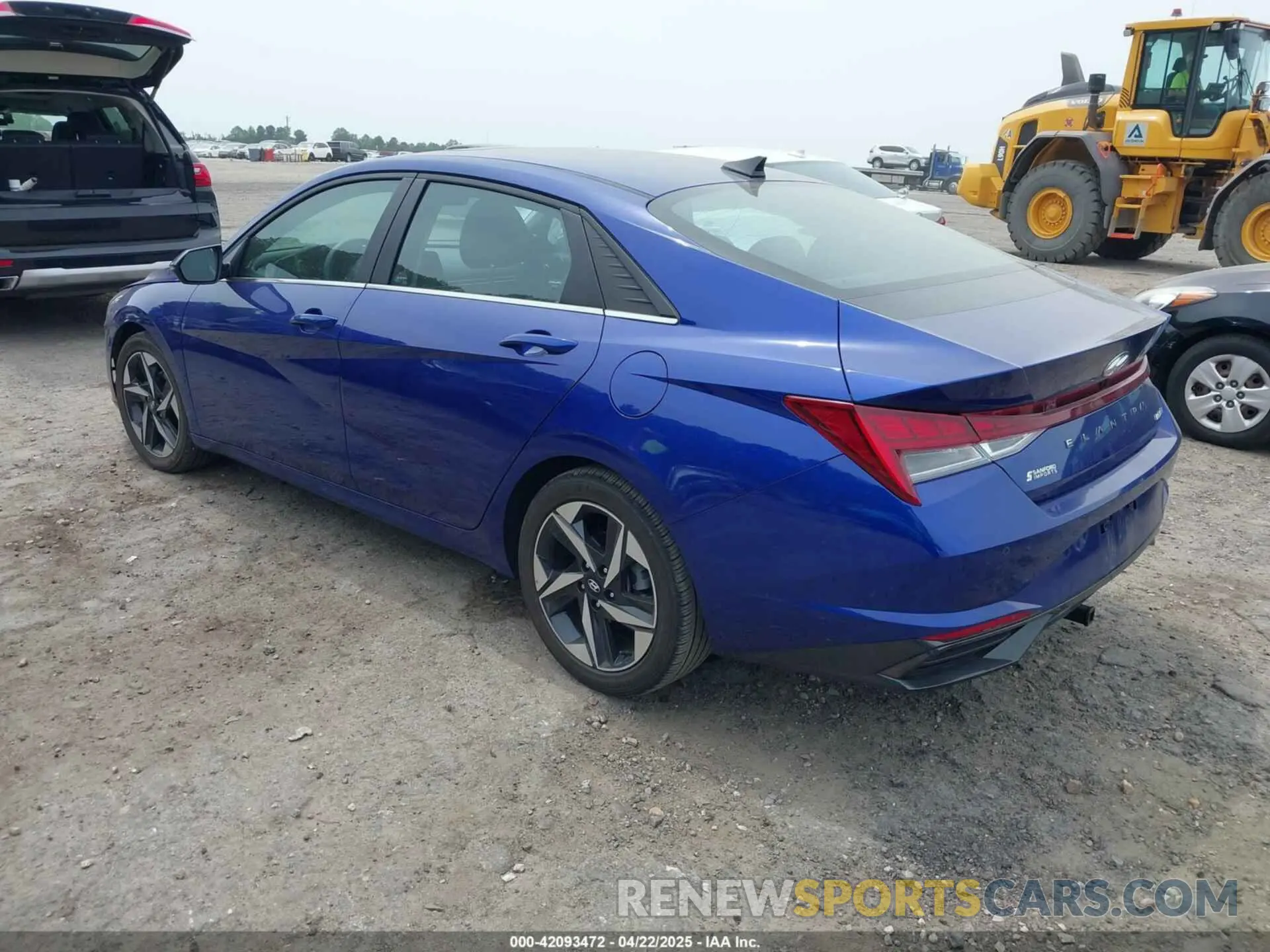 3 Фотография поврежденного автомобиля KMHLP4AG7NU360180 HYUNDAI ELANTRA 2022