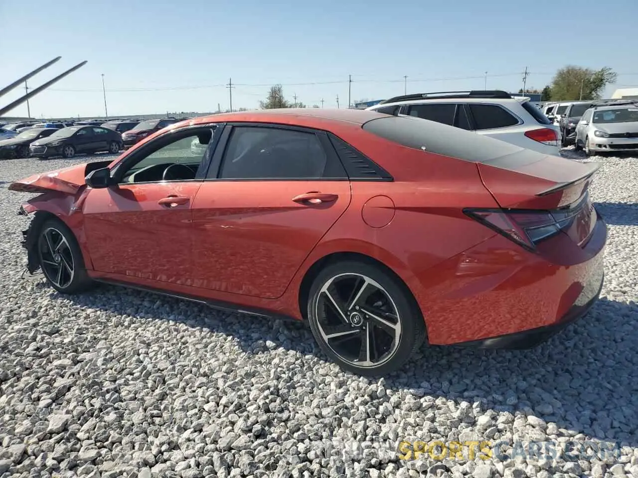 2 Фотография поврежденного автомобиля KMHLR4AF4NU241276 HYUNDAI ELANTRA 2022