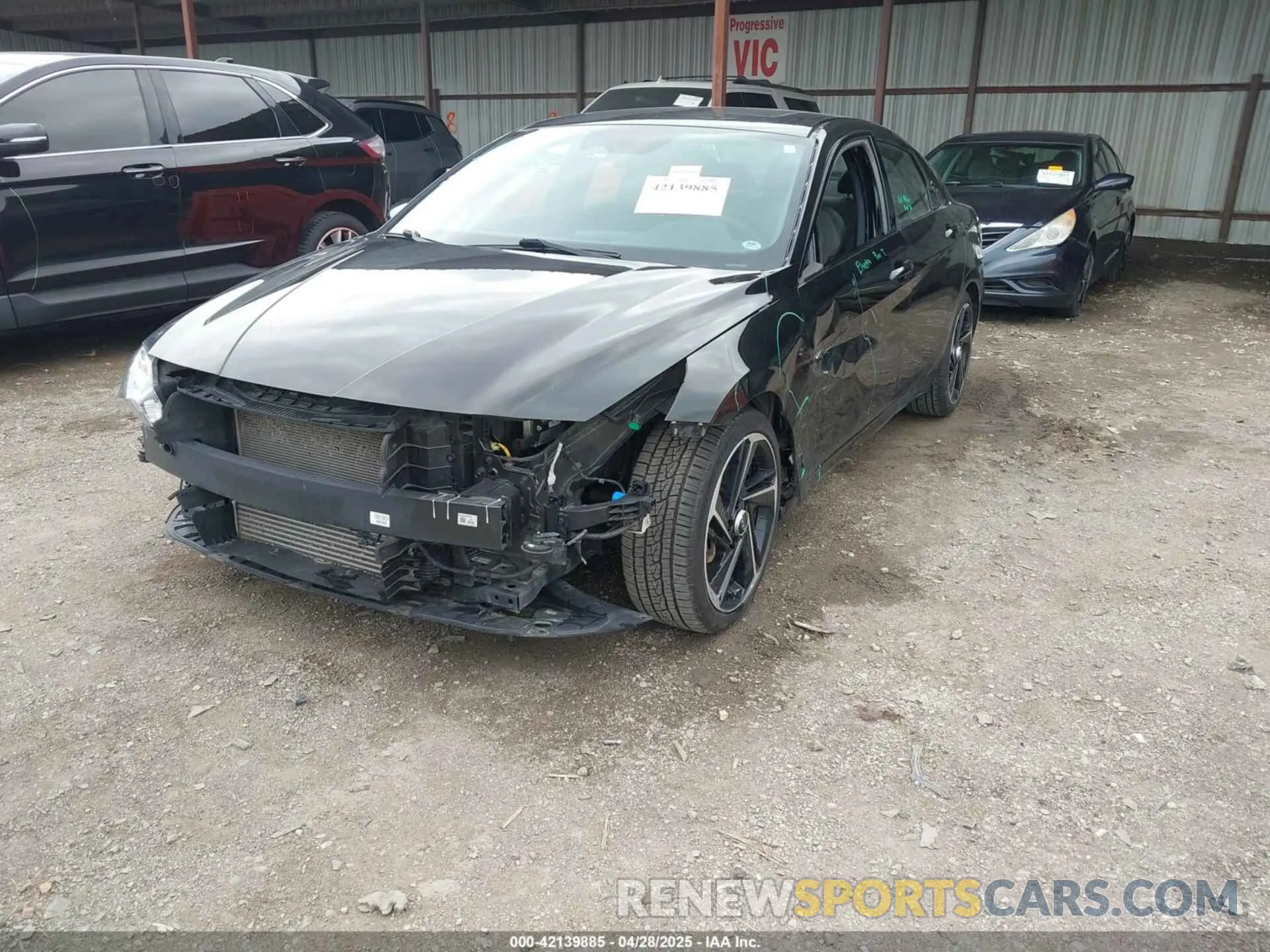 2 Photograph of a damaged car KMHLR4AF4NU267277 HYUNDAI ELANTRA 2022