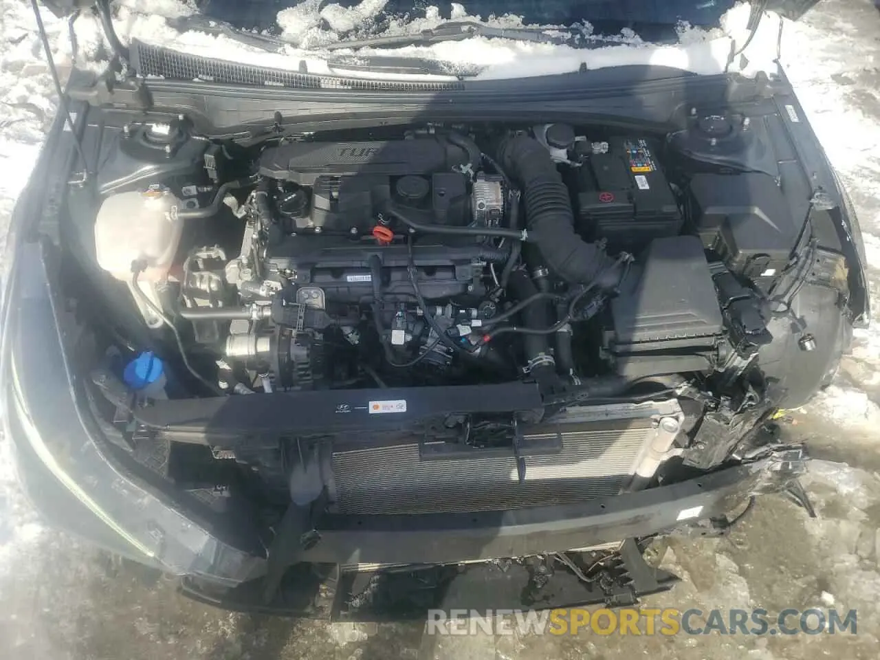 11 Фотография поврежденного автомобиля KMHLR4AF4NU272866 HYUNDAI ELANTRA 2022