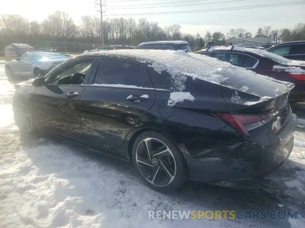 2 Фотография поврежденного автомобиля KMHLR4AF4NU272866 HYUNDAI ELANTRA 2022
