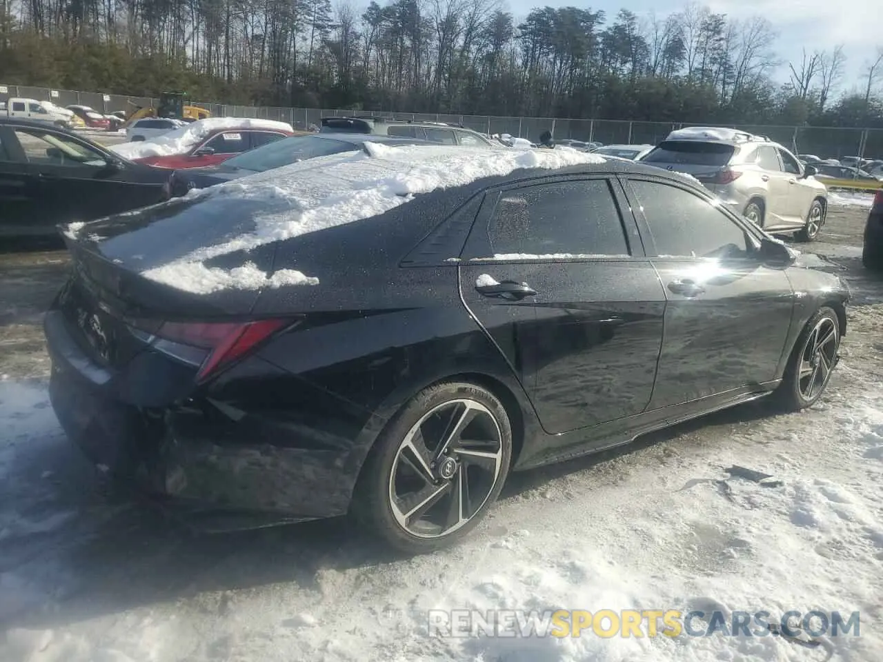 3 Фотография поврежденного автомобиля KMHLR4AF4NU272866 HYUNDAI ELANTRA 2022