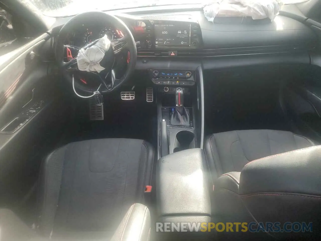 8 Фотография поврежденного автомобиля KMHLR4AF4NU272866 HYUNDAI ELANTRA 2022