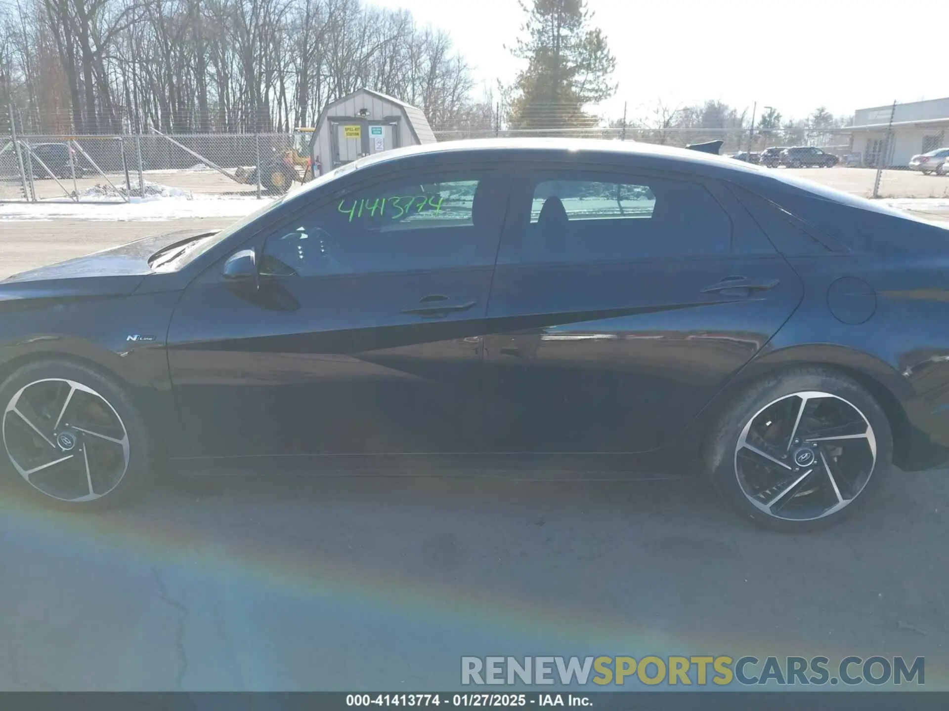 14 Photograph of a damaged car KMHLR4AF5NU326515 HYUNDAI ELANTRA 2022