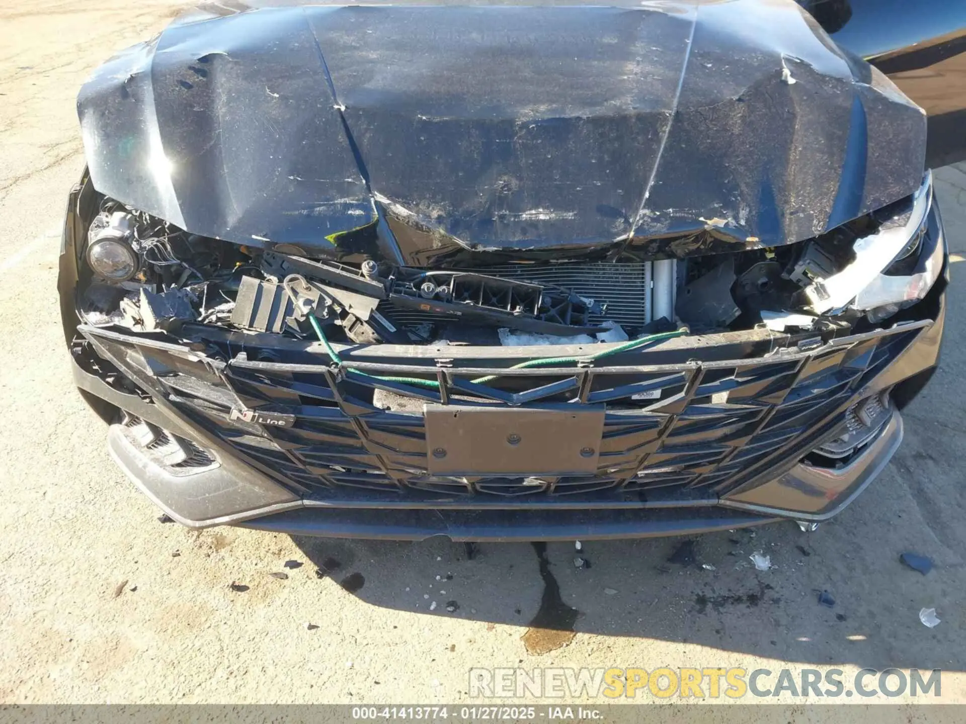 6 Photograph of a damaged car KMHLR4AF5NU326515 HYUNDAI ELANTRA 2022