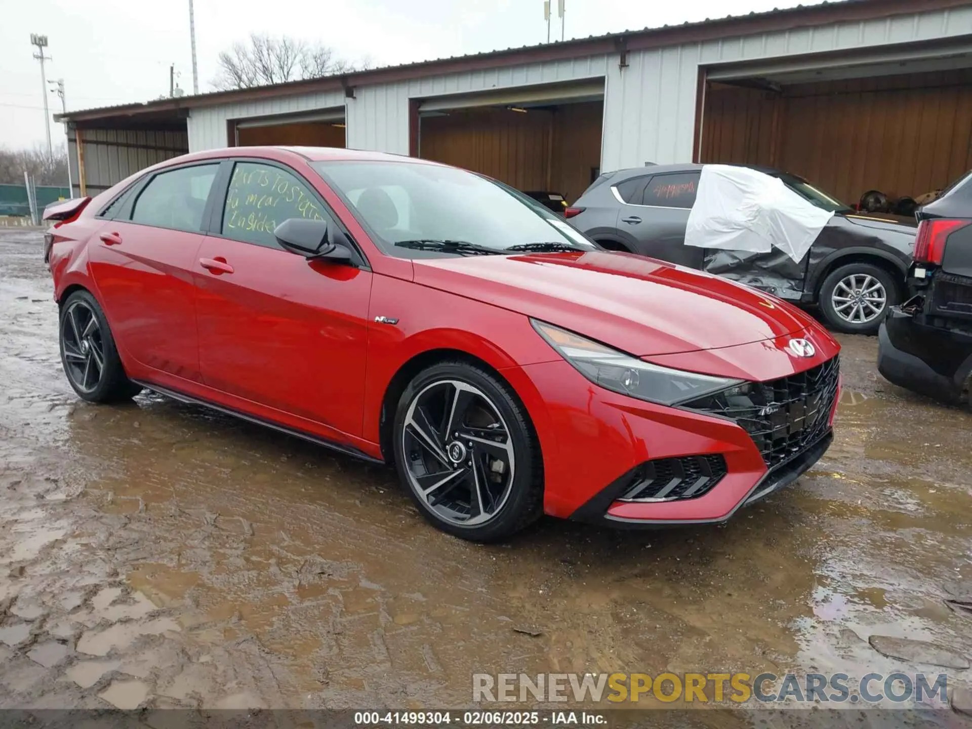 1 Фотография поврежденного автомобиля KMHLR4AF7NU313300 HYUNDAI ELANTRA 2022