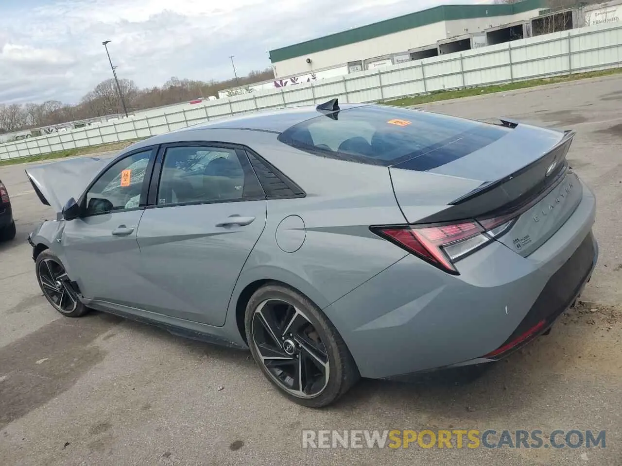2 Photograph of a damaged car KMHLR4AF8NU305867 HYUNDAI ELANTRA 2022