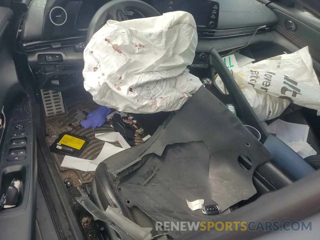 8 Photograph of a damaged car KMHLR4AF8NU305867 HYUNDAI ELANTRA 2022