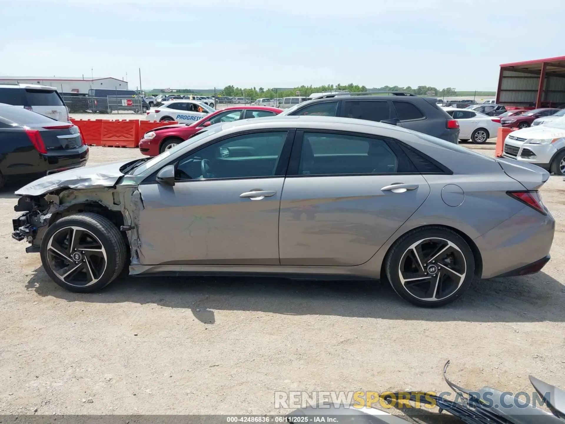 15 Photograph of a damaged car KMHLR4AF8NU331644 HYUNDAI ELANTRA 2022