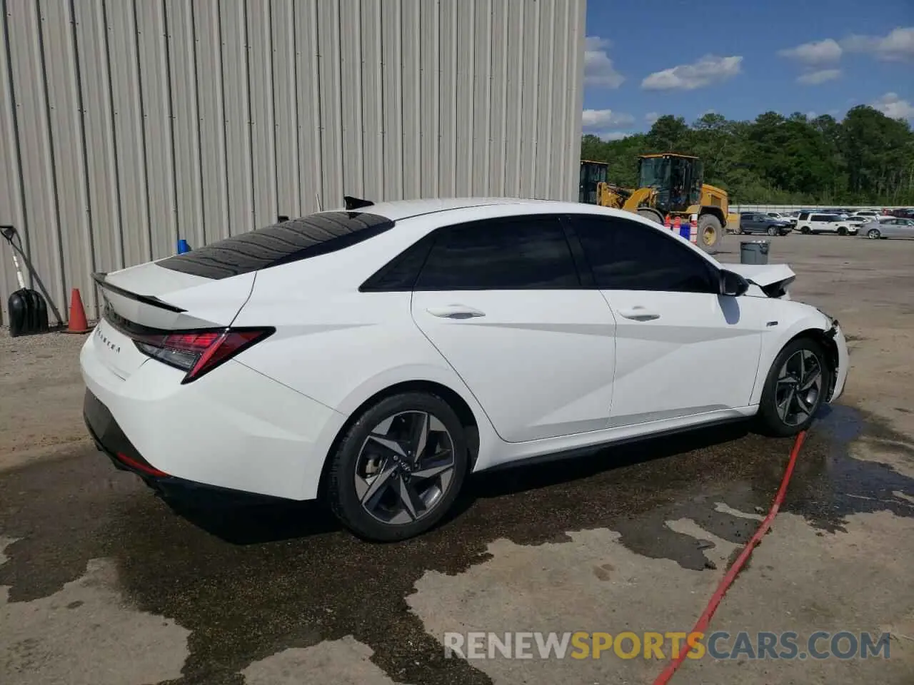 3 Фотография поврежденного автомобиля KMHLR4AF9NU304775 HYUNDAI ELANTRA 2022