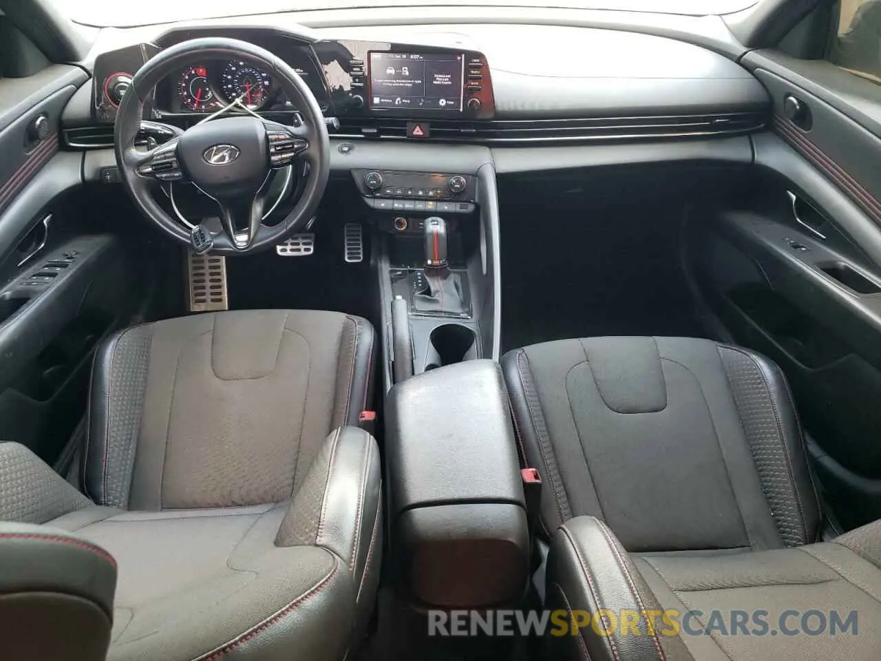 8 Фотография поврежденного автомобиля KMHLR4AF9NU304775 HYUNDAI ELANTRA 2022