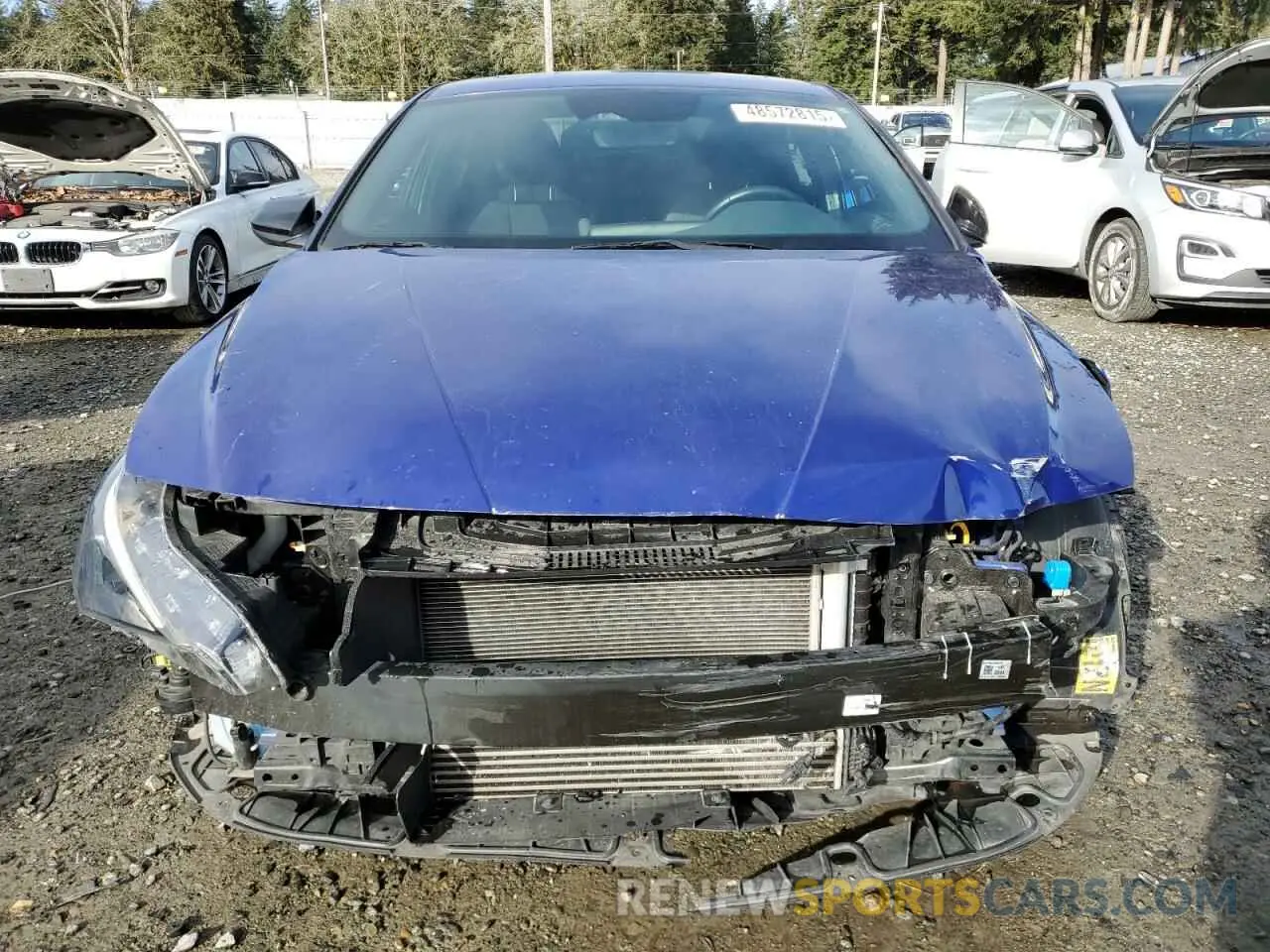 5 Photograph of a damaged car KMHLR4AFXNU241122 HYUNDAI ELANTRA 2022