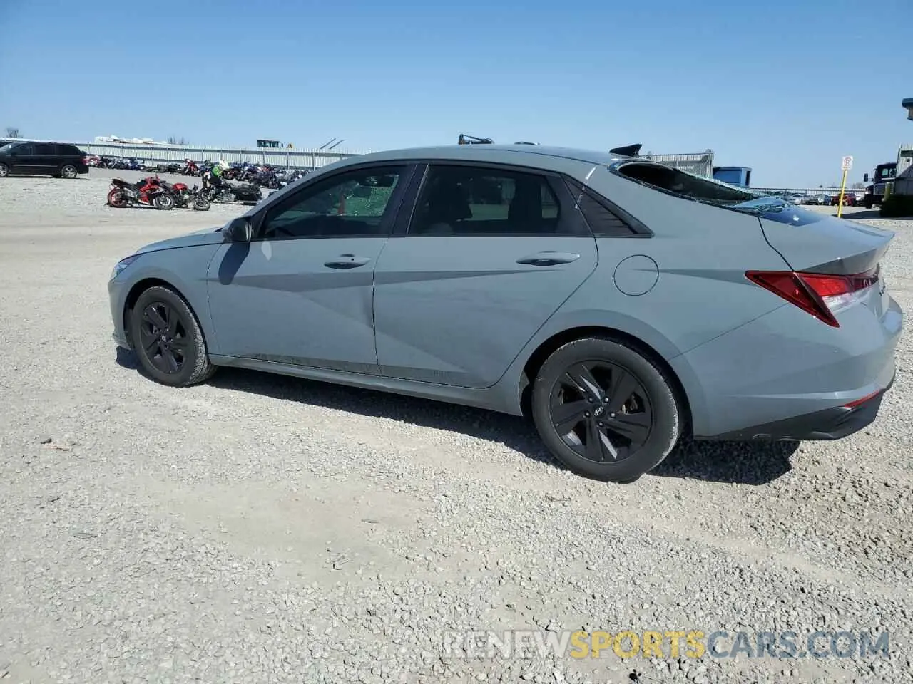2 Photograph of a damaged car KMHLS4AG0NU264700 HYUNDAI ELANTRA 2022