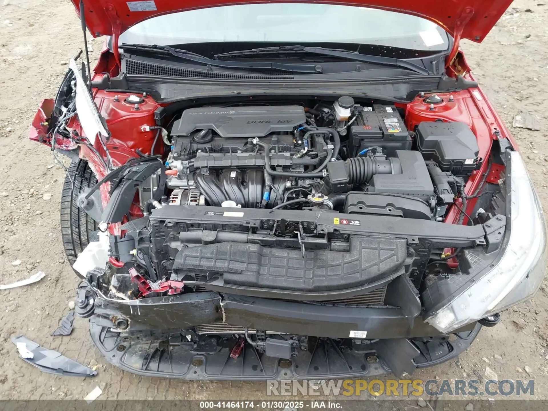 10 Photograph of a damaged car KMHLS4AG0NU302216 HYUNDAI ELANTRA 2022