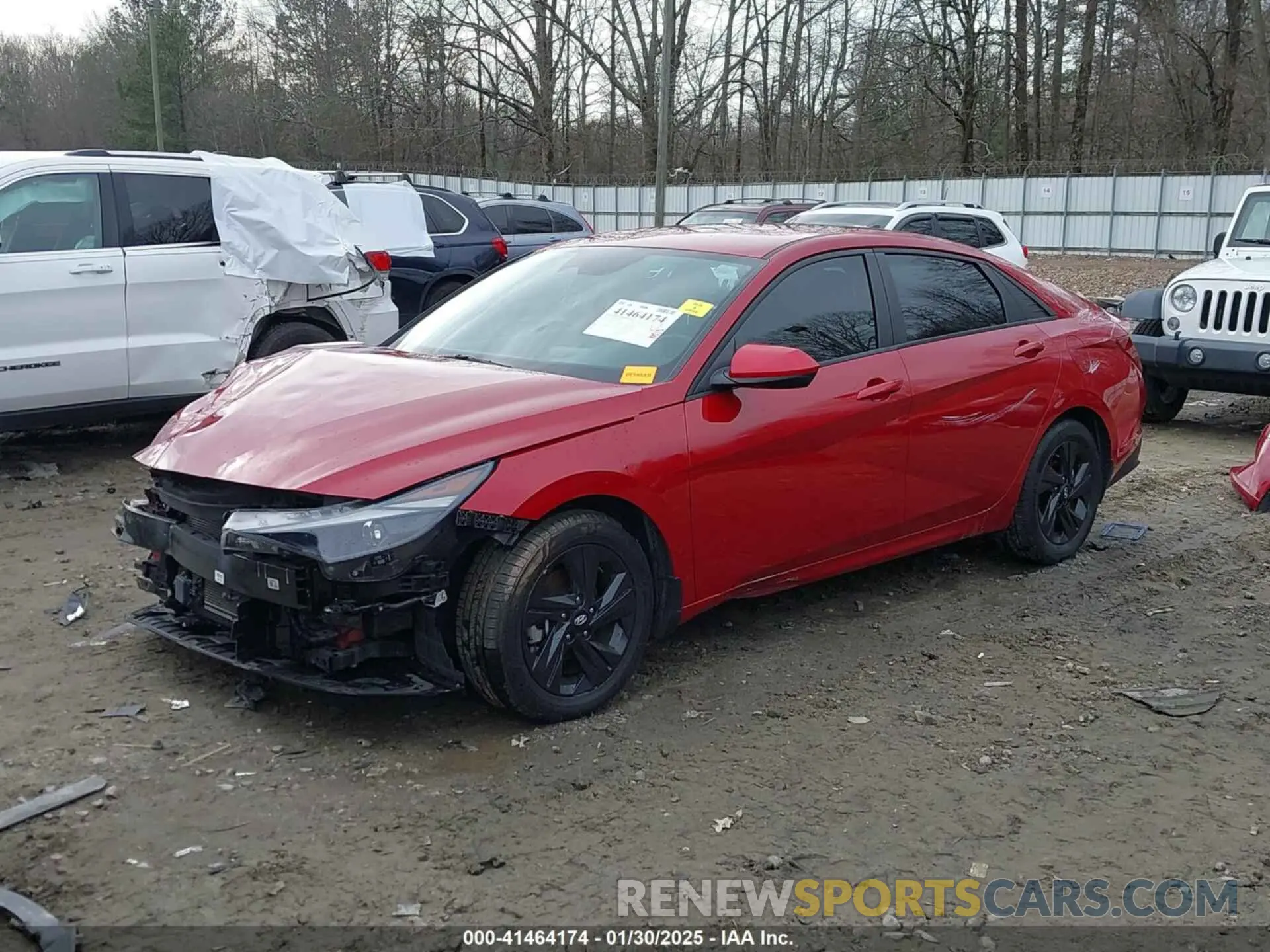 2 Photograph of a damaged car KMHLS4AG0NU302216 HYUNDAI ELANTRA 2022