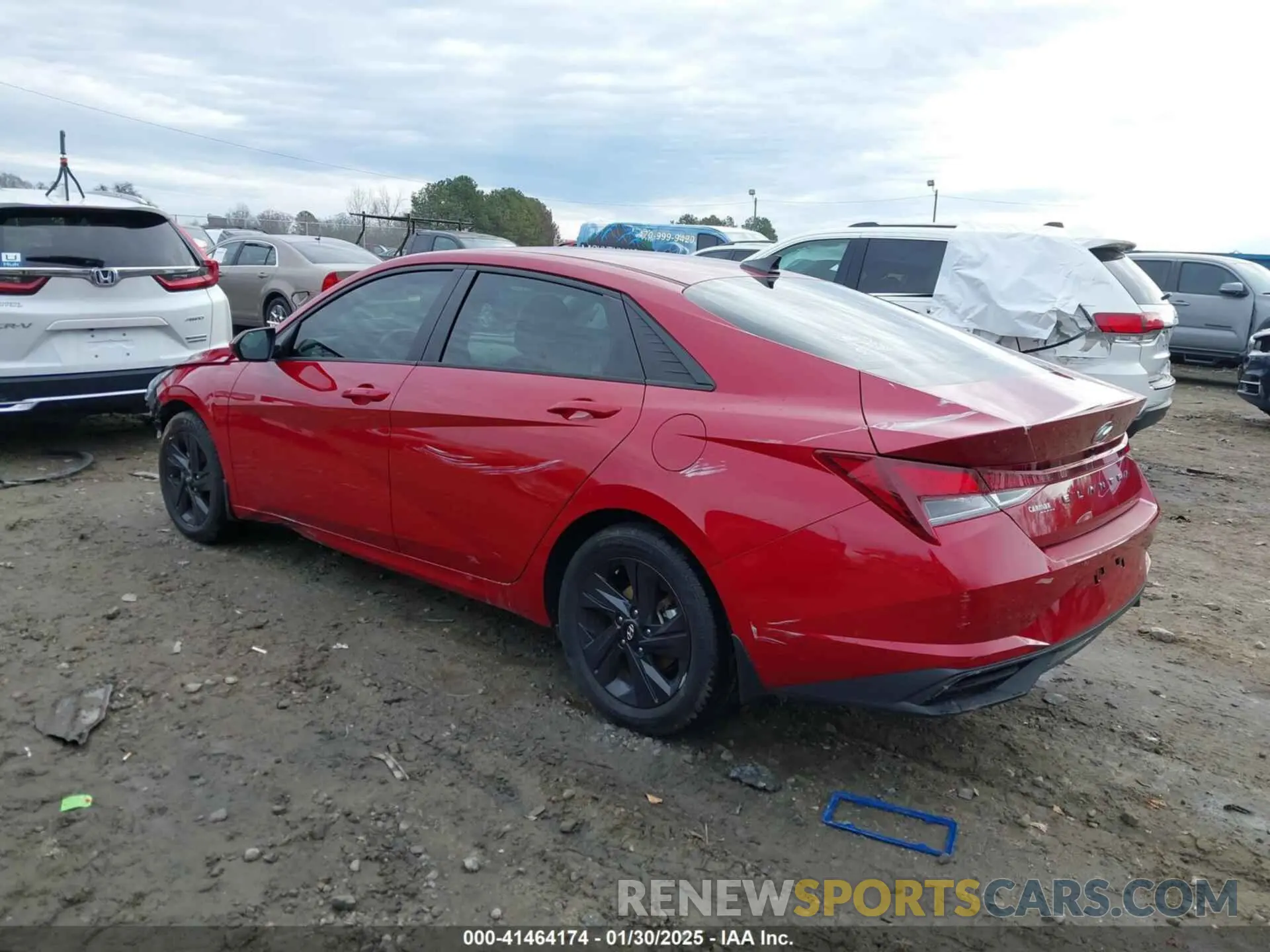 3 Photograph of a damaged car KMHLS4AG0NU302216 HYUNDAI ELANTRA 2022