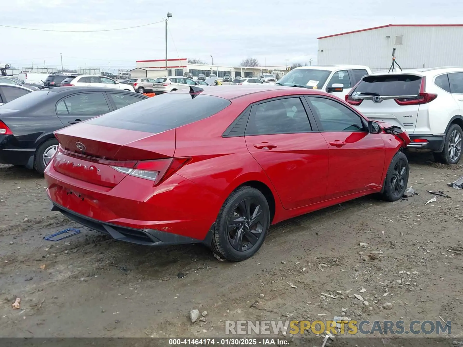 4 Photograph of a damaged car KMHLS4AG0NU302216 HYUNDAI ELANTRA 2022