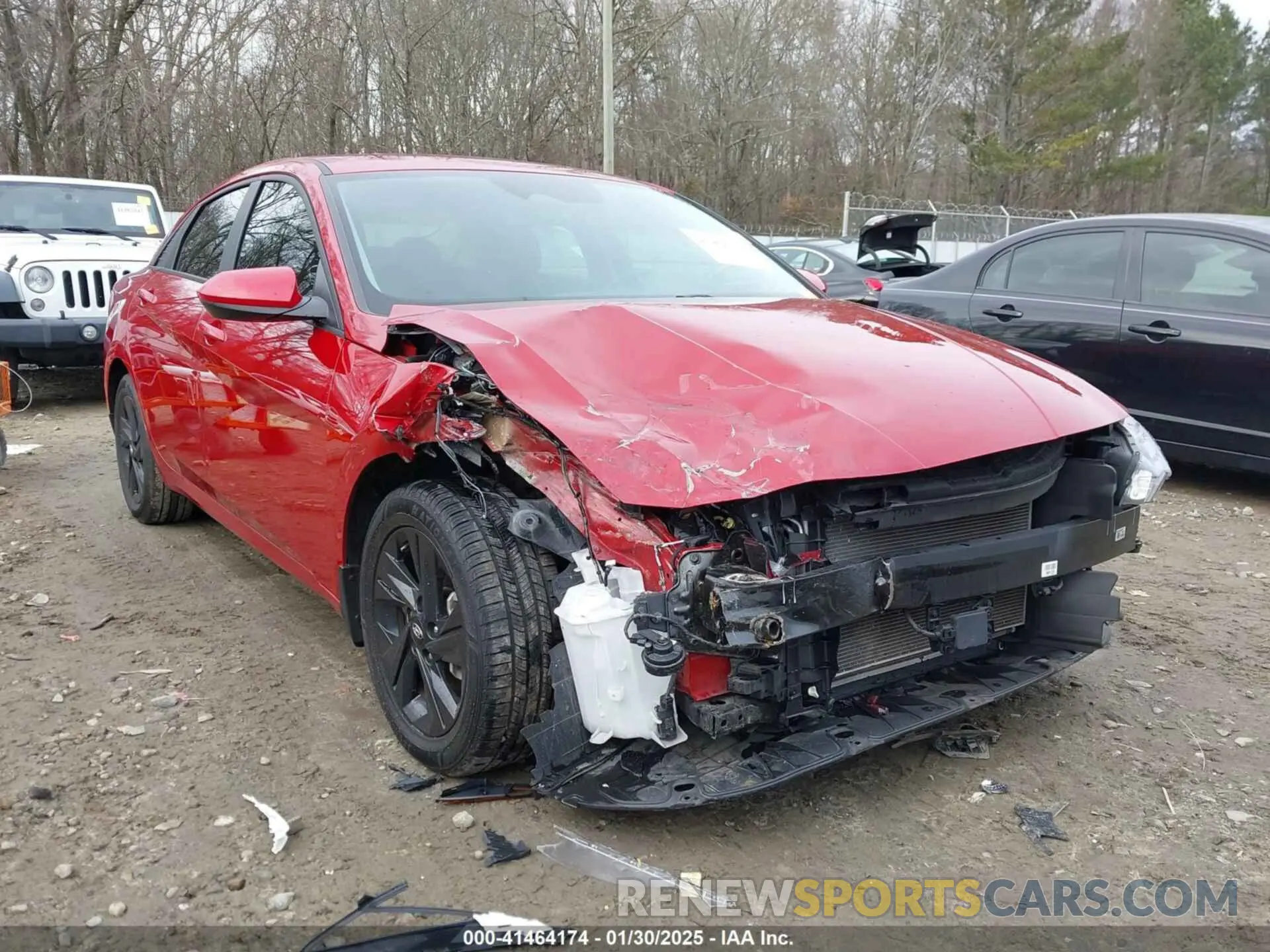 6 Photograph of a damaged car KMHLS4AG0NU302216 HYUNDAI ELANTRA 2022