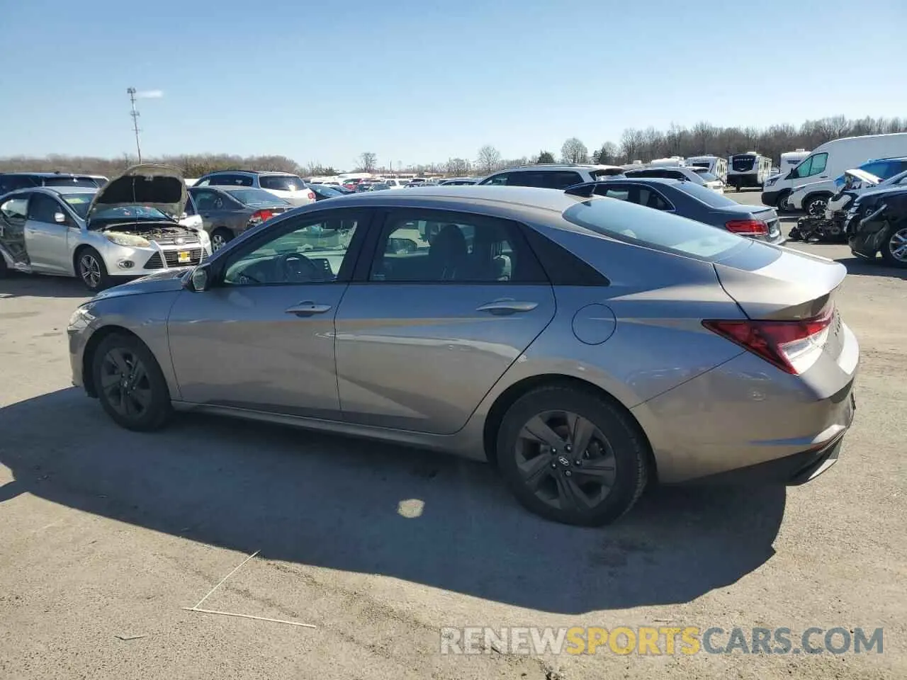 2 Photograph of a damaged car KMHLS4AG2NU219628 HYUNDAI ELANTRA 2022