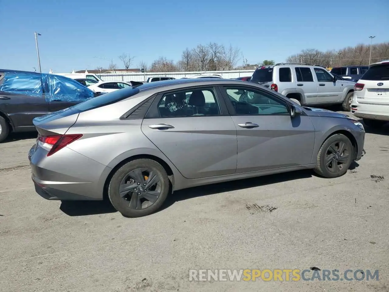 3 Photograph of a damaged car KMHLS4AG2NU219628 HYUNDAI ELANTRA 2022