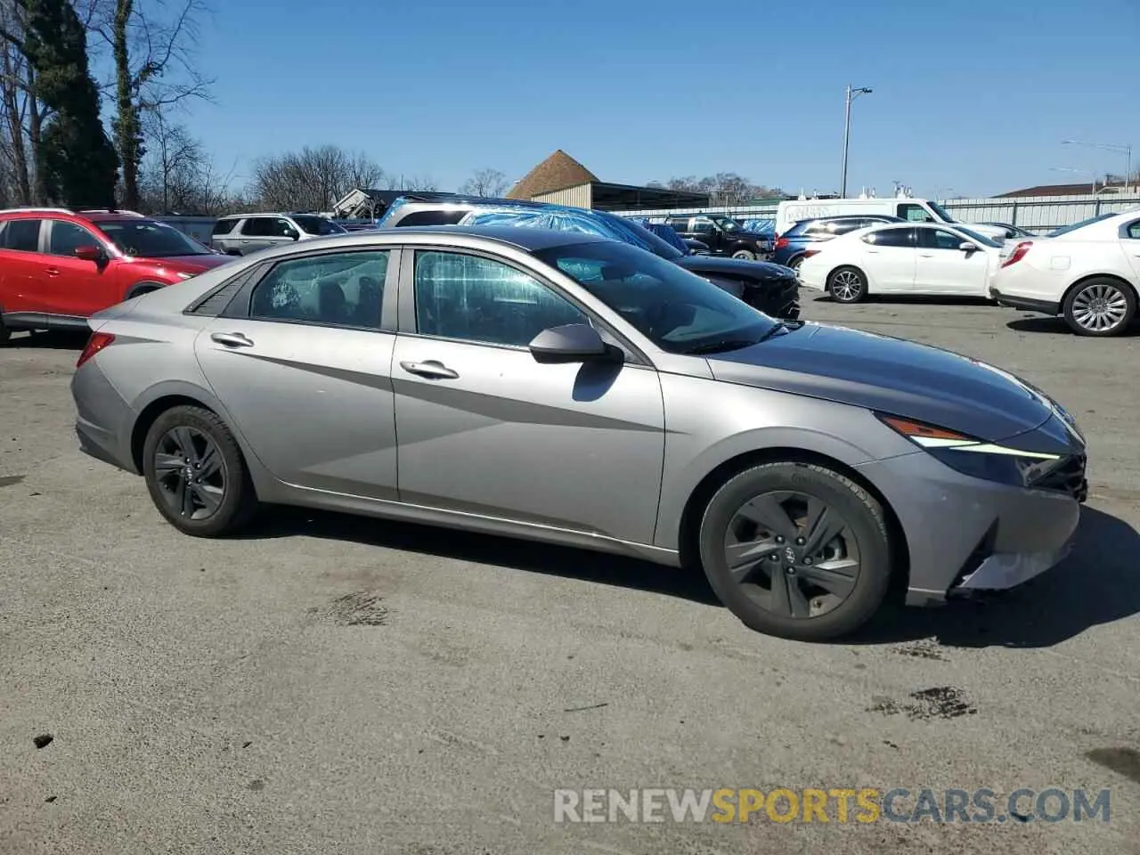 4 Photograph of a damaged car KMHLS4AG2NU219628 HYUNDAI ELANTRA 2022