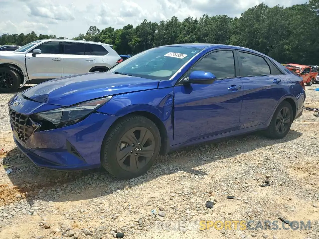 1 Фотография поврежденного автомобиля KMHLS4AG2NU306719 HYUNDAI ELANTRA 2022