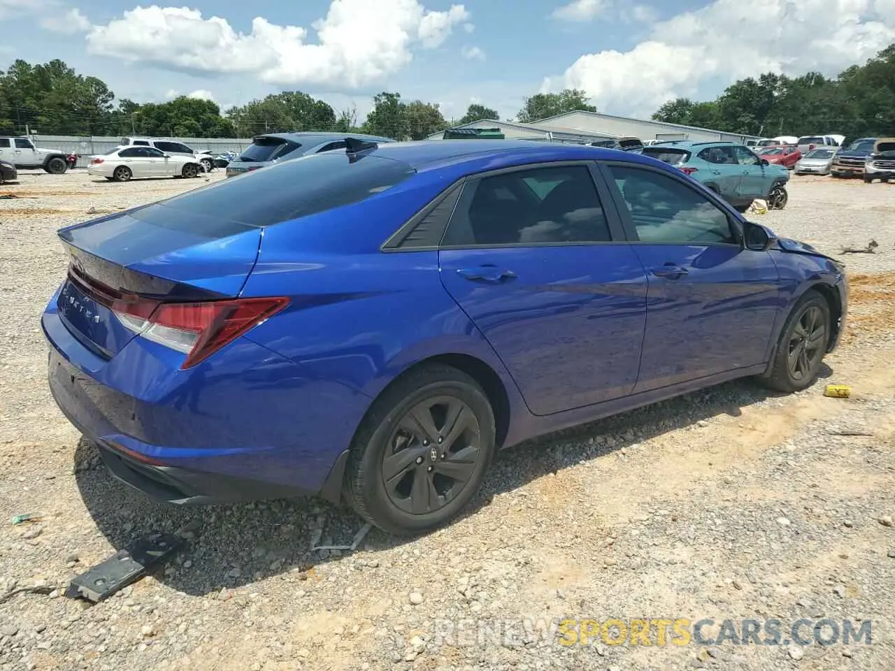 3 Фотография поврежденного автомобиля KMHLS4AG2NU306719 HYUNDAI ELANTRA 2022